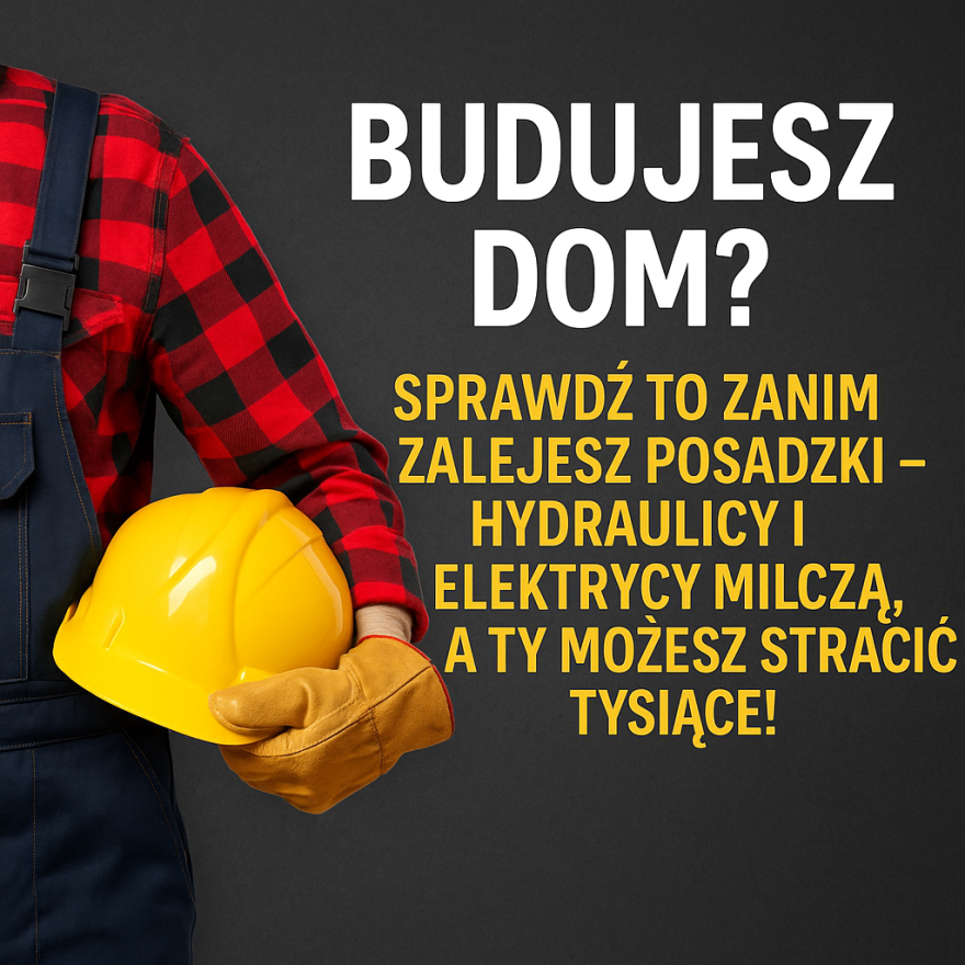 Budujesz dom? Sprawdź to zanim zalejesz posadzki – hydraulicy i elektrycy milczą, a Ty możesz stracić tysiące!