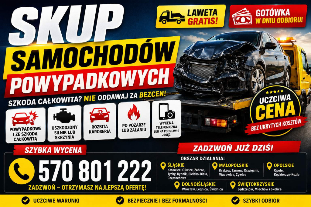 Skup samochodów powypadko...