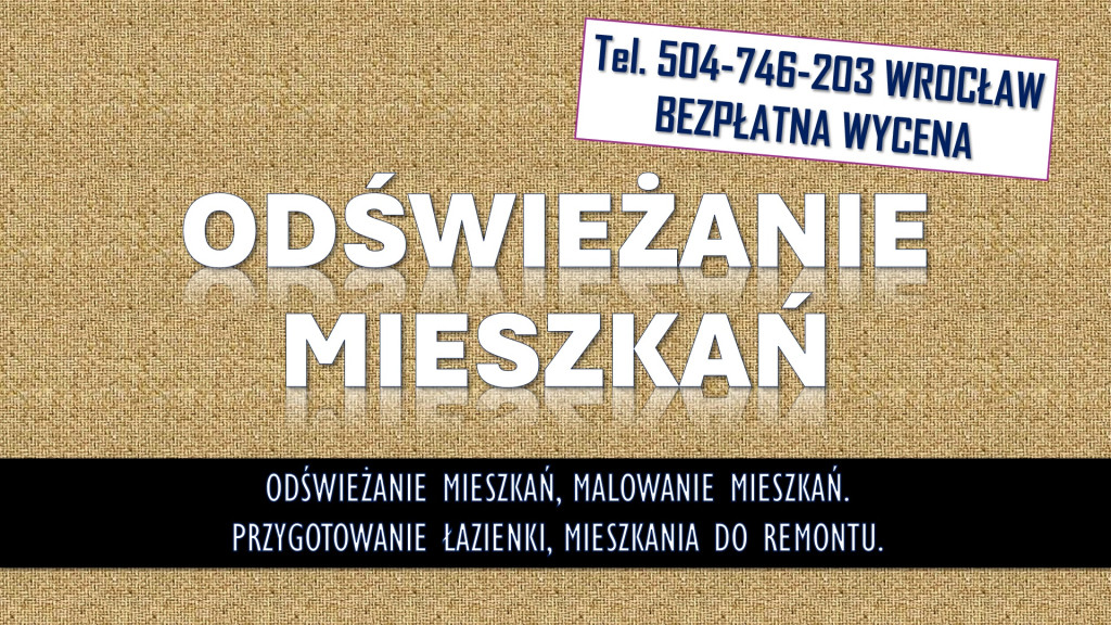 Odświeżenie i malowanie m...