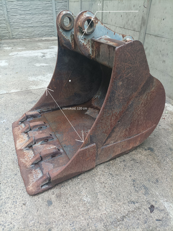 Łyżka kopiąca szerokości...