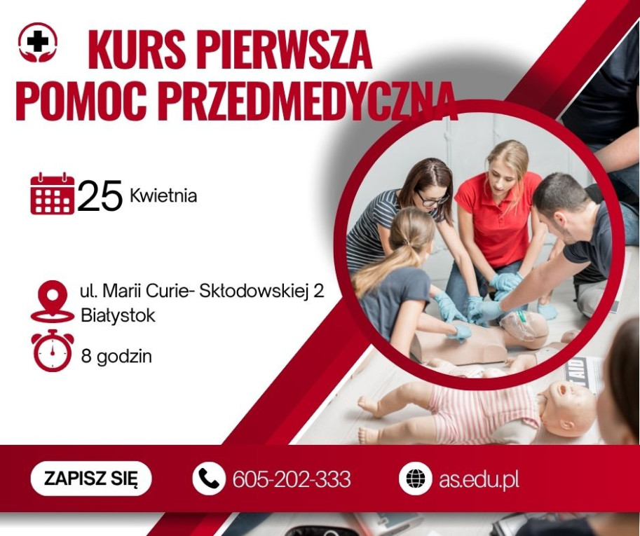 Kurs pierwsza pomoc przed...