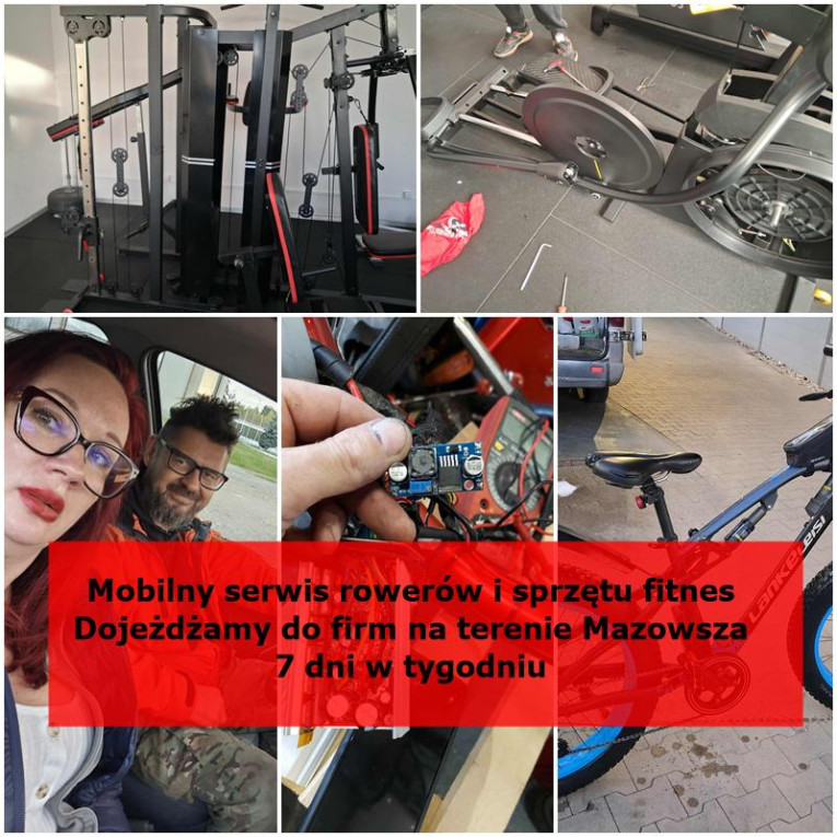 Mobilny serwis rowerów i...