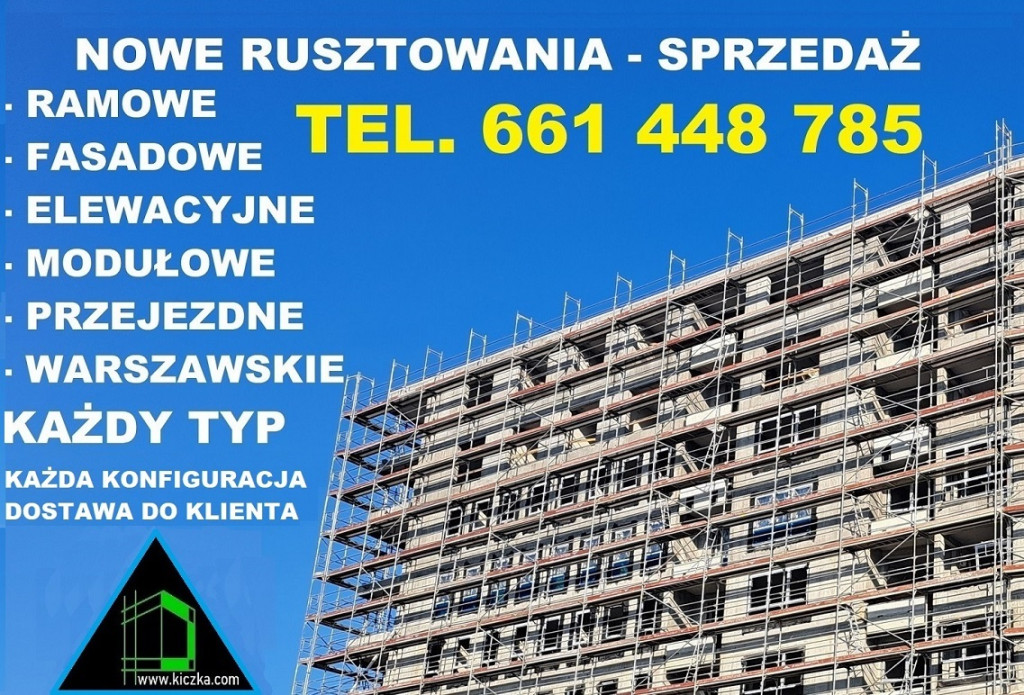 RUSZTOWANIA z Podestem st...