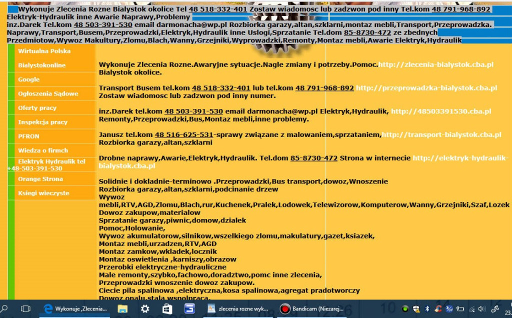 Podejmę pracę na umowe la...