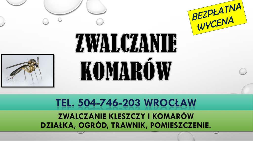 Firma zwalczająca komary,...