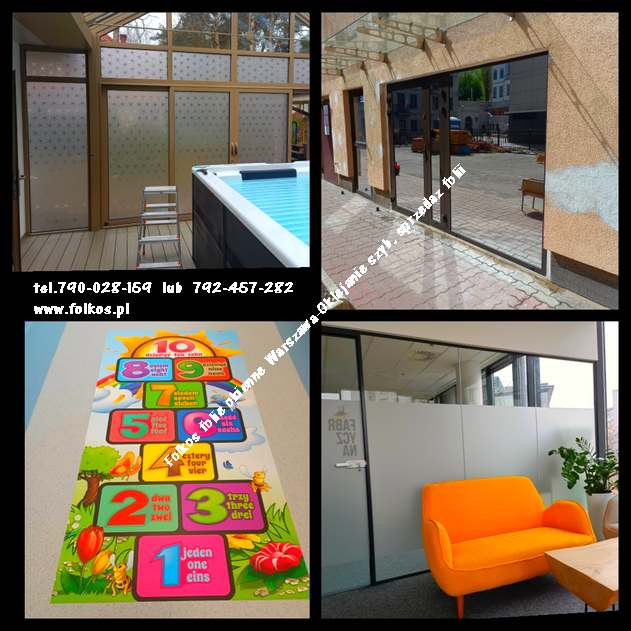 Oklejanie szyb Gocław- fo...