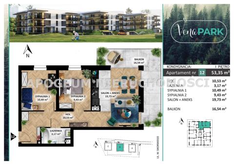 3 pokoje - inwestycja