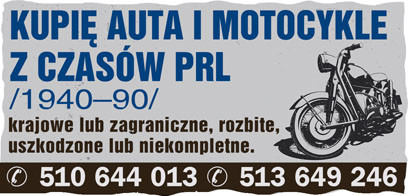 KUPIĘ Motocykle i samocho...