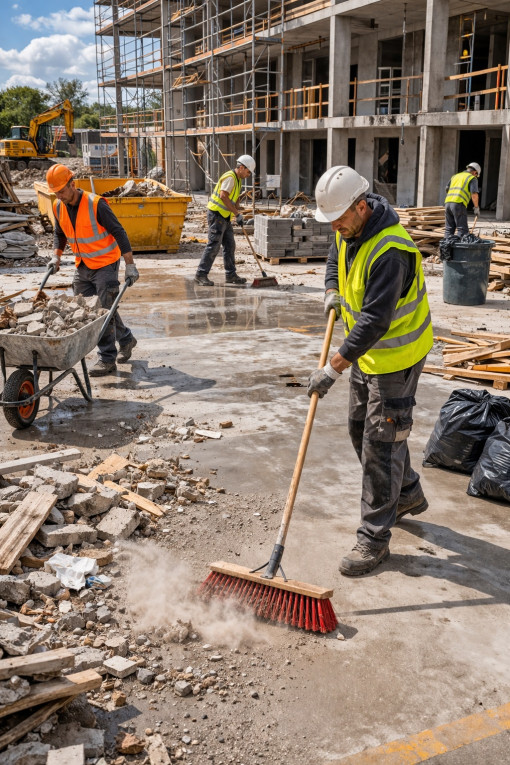 Sprzątanie na budowie, na...