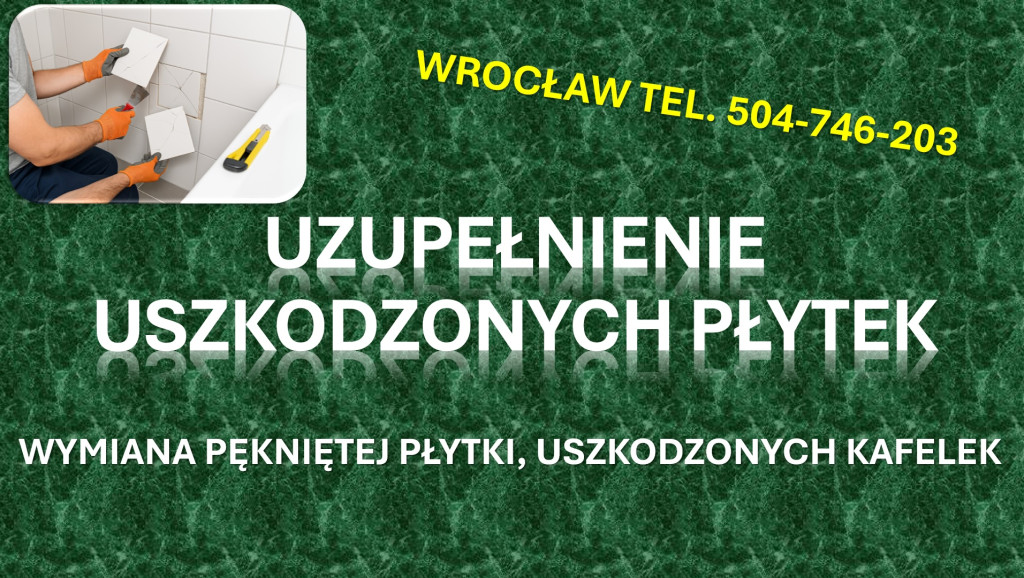 Wymiana kafelek, pęknięty...