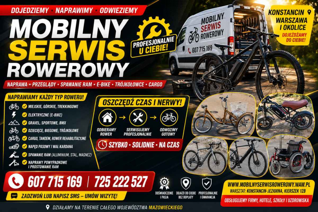 Serwis Mobilny Rowery Tró...