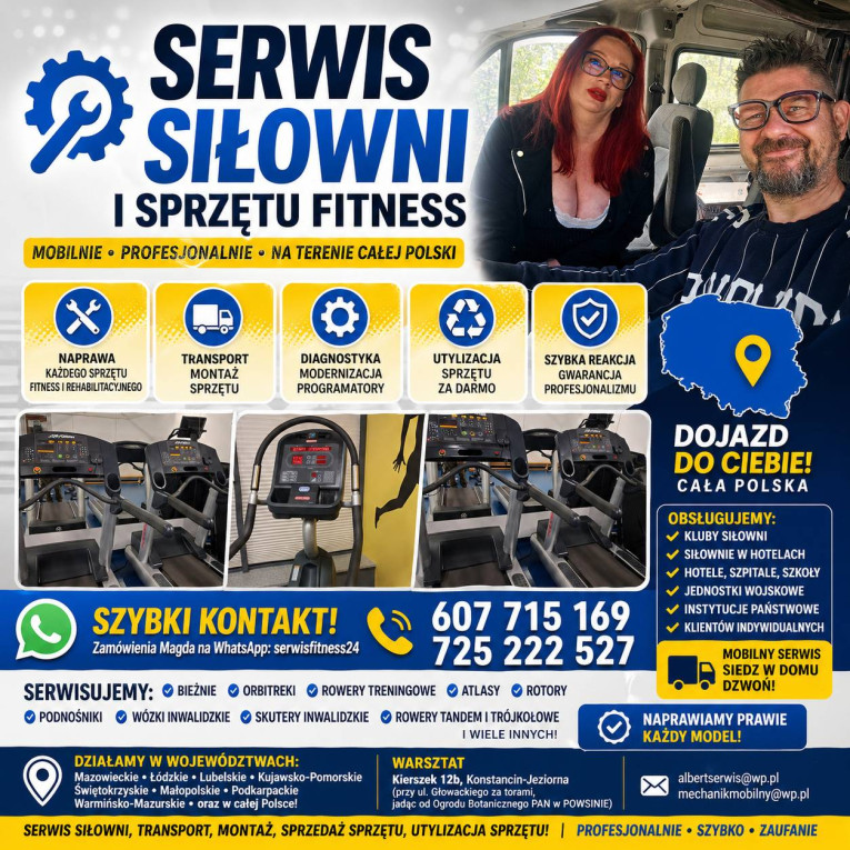 Serwis siłowni Polska War...