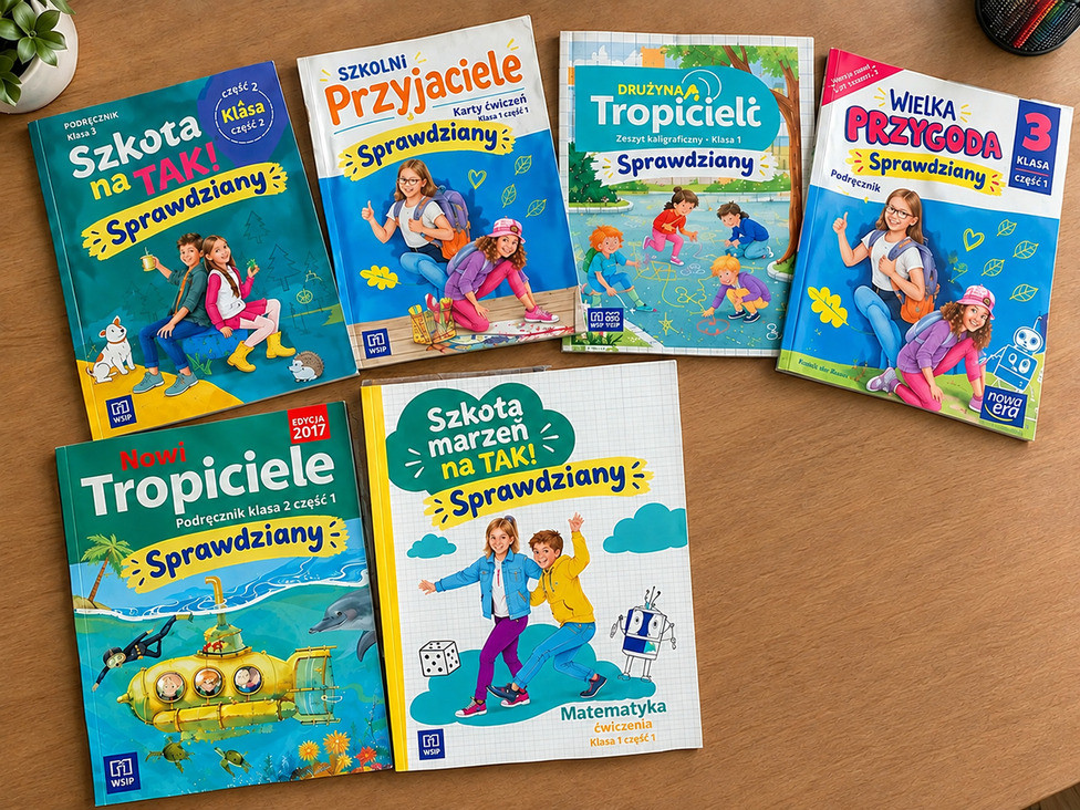 Pomoce szkolne klasa 1 ,...