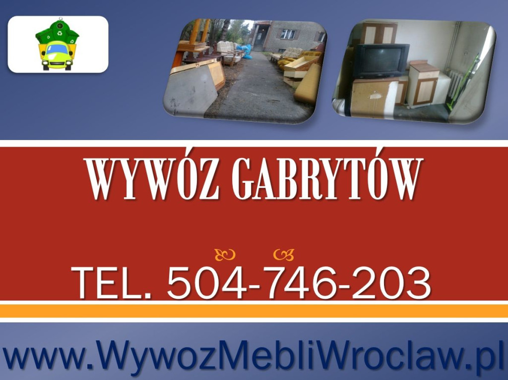 Wywóz gabarytów, tel 504-...