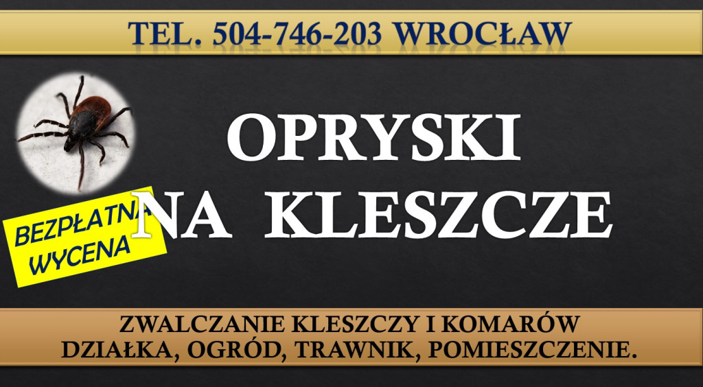 Oprysk przeciw kleszczą,...