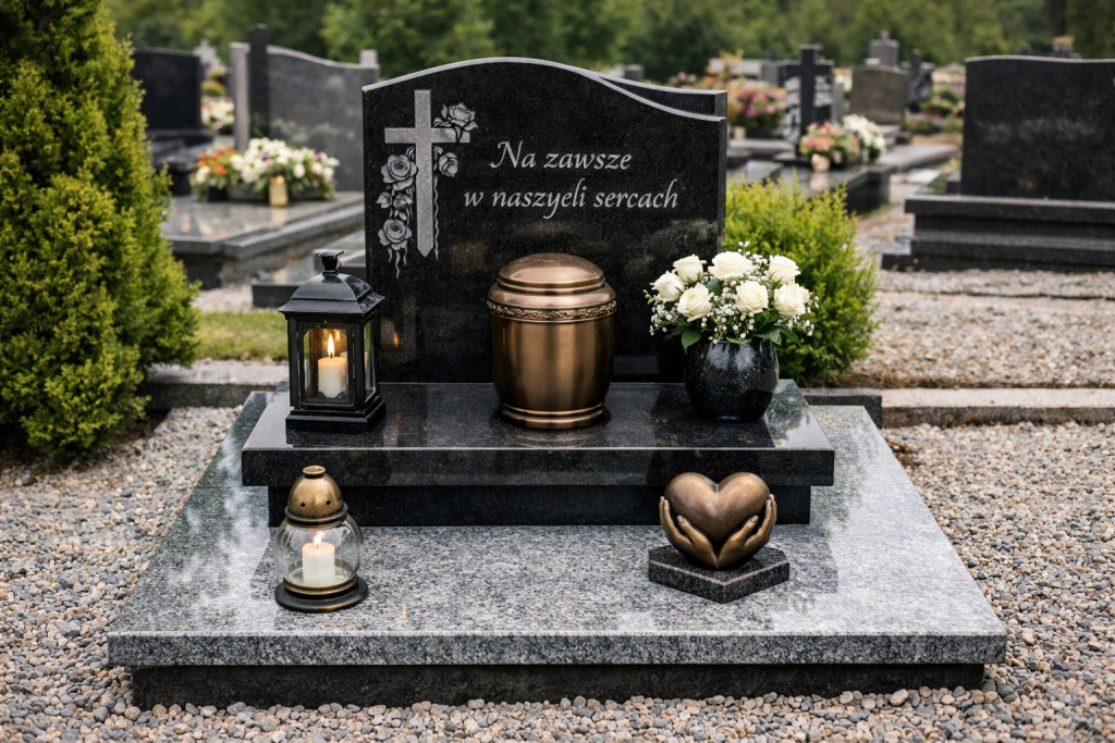 Nagrobek urnowy, Zakład K...