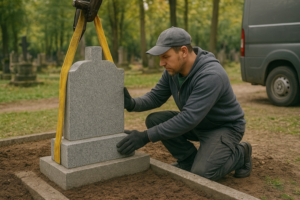 Odbudowa nagrobków, pomni...