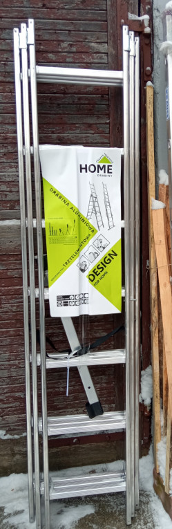 Drabina aluminiowa 3x7 st...