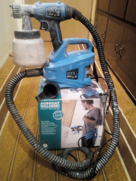 mały agregat malarski spr...