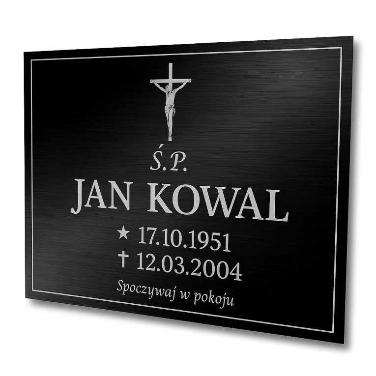 Tablice na grób, nagrobne...