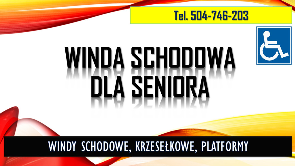 Platformy schodowe dla ni...