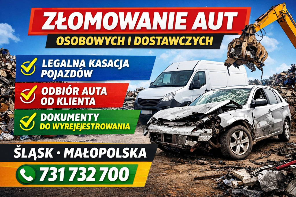 Złomowanie aut osobowych...