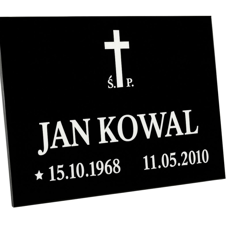 tablice nagrobkowe, tel....