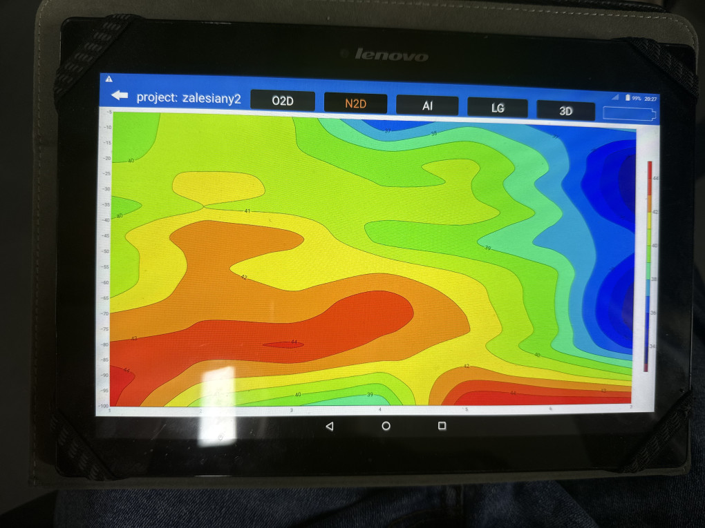 Szukanie wody metdą elekt...