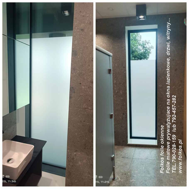 Zasłaniamy okno w łazienc...