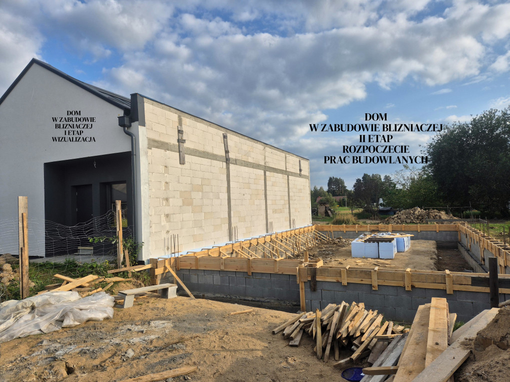 Dom w zabudowie bliźniacz...