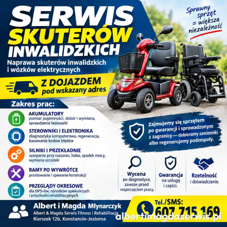 Serwis skuterów inwalidzk...