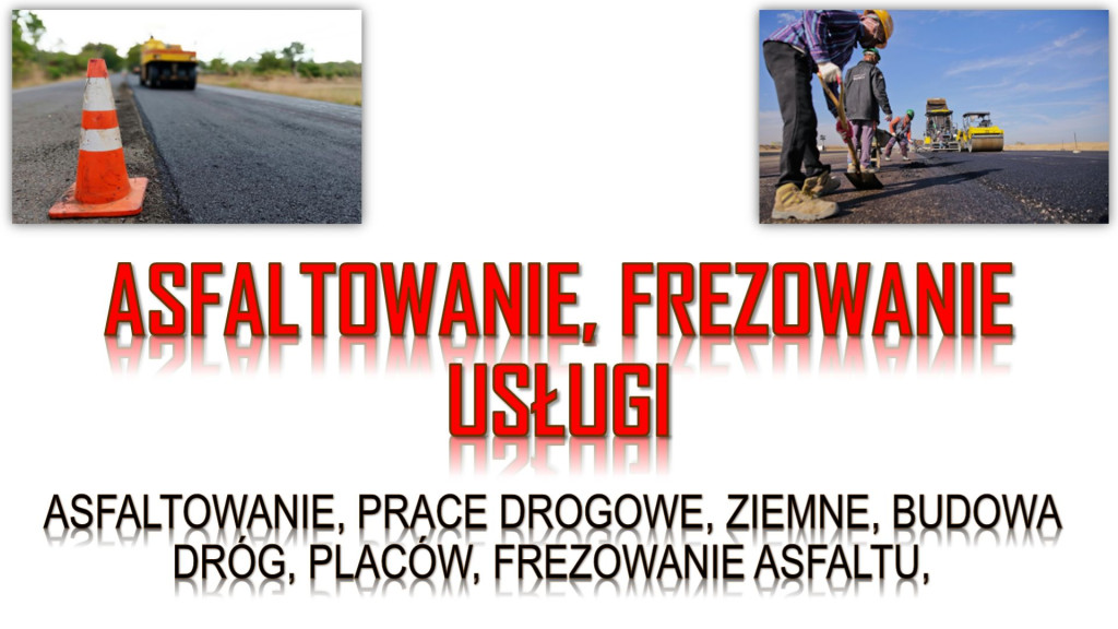 Położenie asfaltu Zielona...