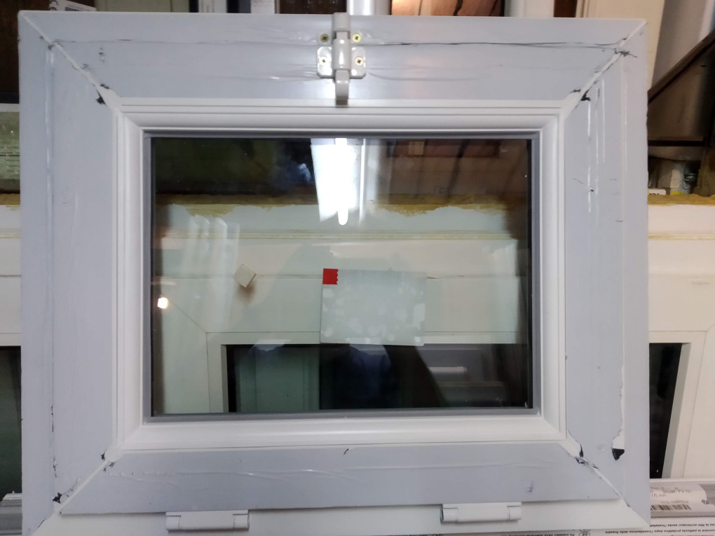 okna pcv,gospodarcze,biał...