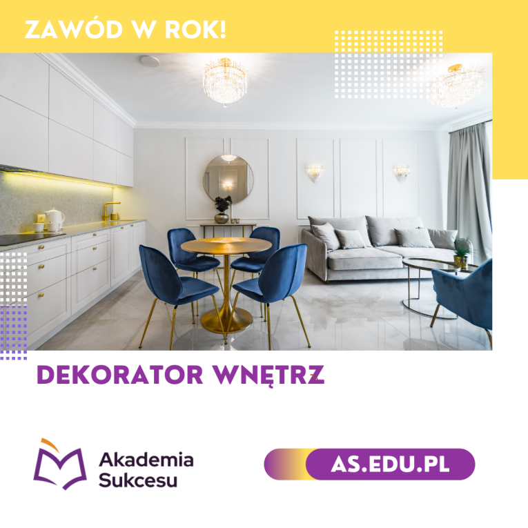 Kurs dekorator wnętrz