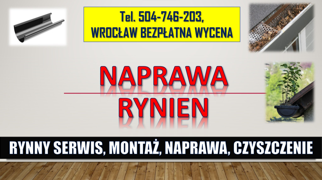 Montaż rynien, Wrocław, c...