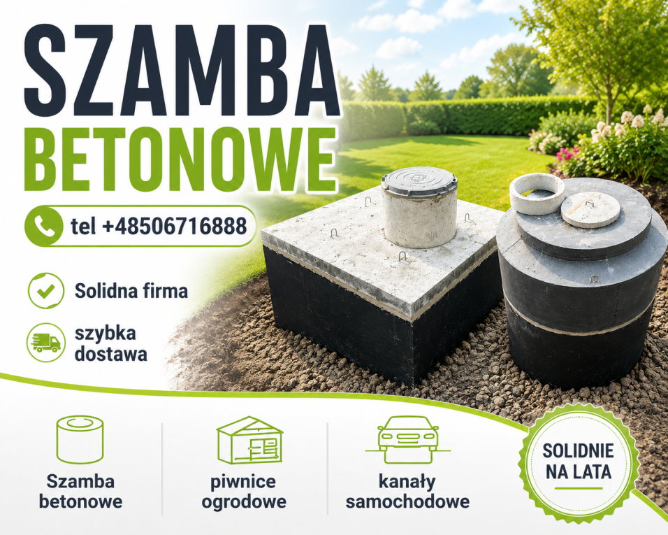Szamba betonowe