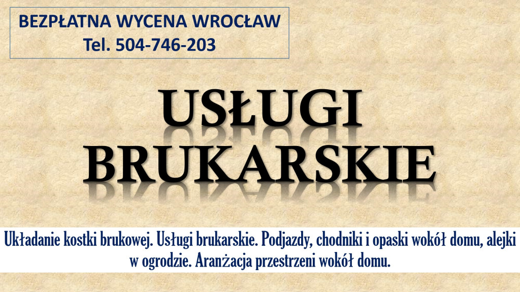 Brukarstwo, Wrocław, cenn...