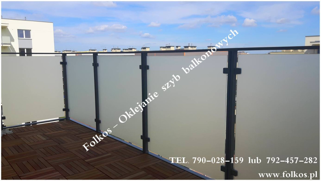 Folie na balkon Warszawa...