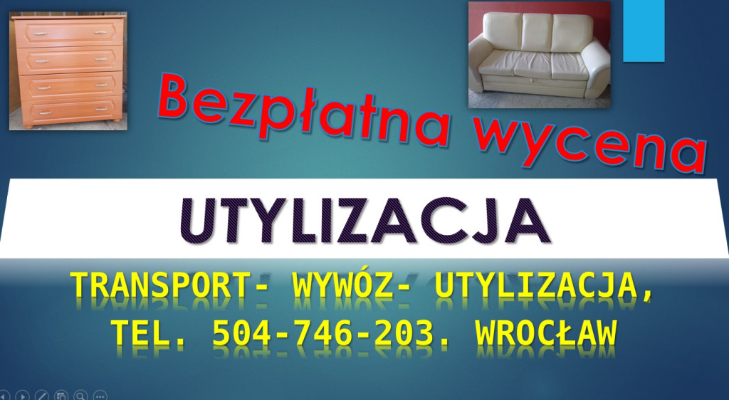 Transport starych mebli,...