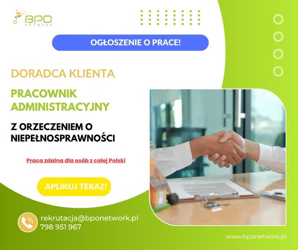 Doradca klienta - pracown...