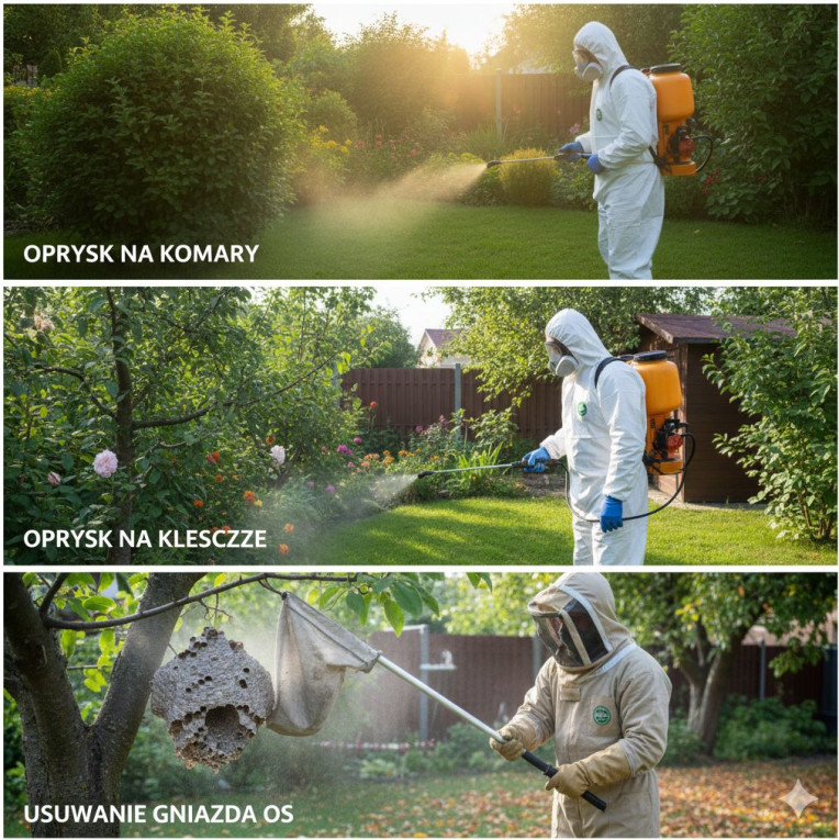 Opryski na kleszcze i kom...