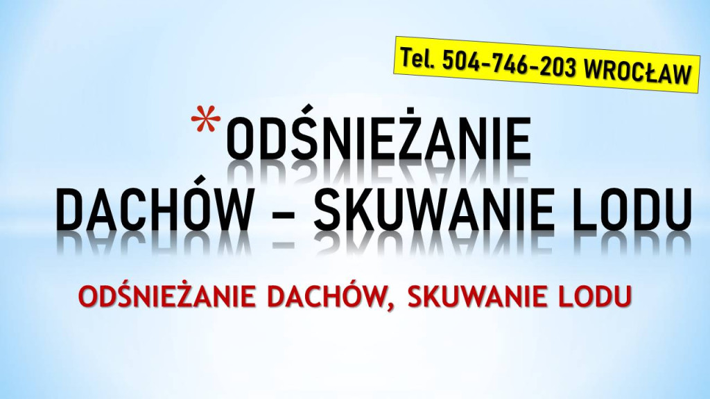 Skucie sopli, usługi odśn...