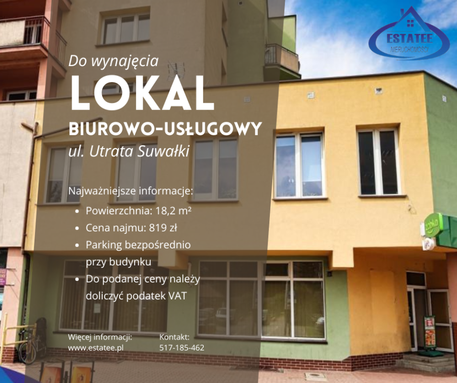 Lokal biurowo-usługowy do...
