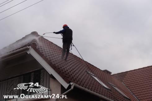 Mycie i malowanie dachów