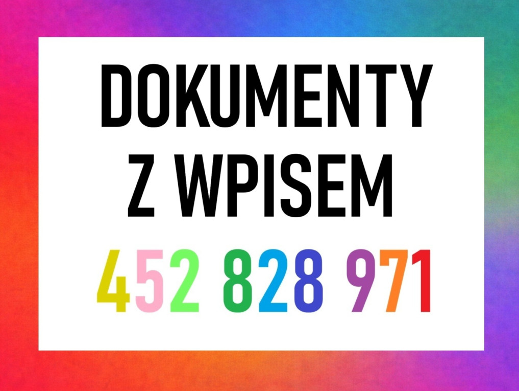 Zrealizuję zamówienie. Św...