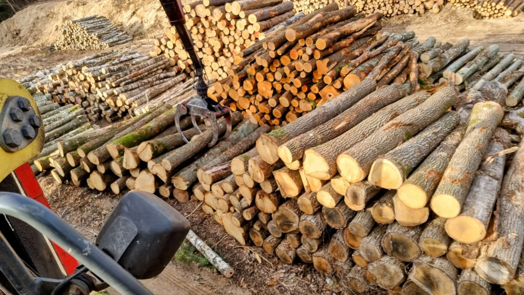Drewno opałowe w metrach