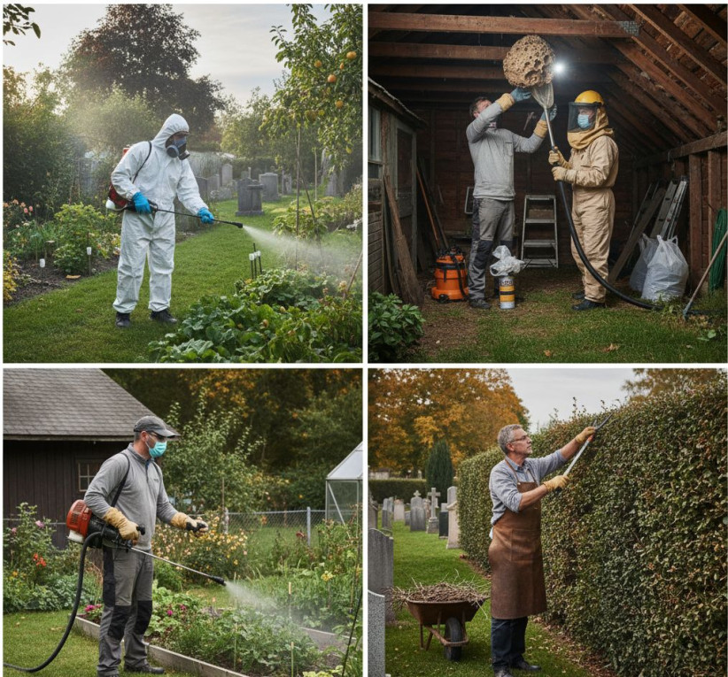 Odkomarzanie działki, cen...