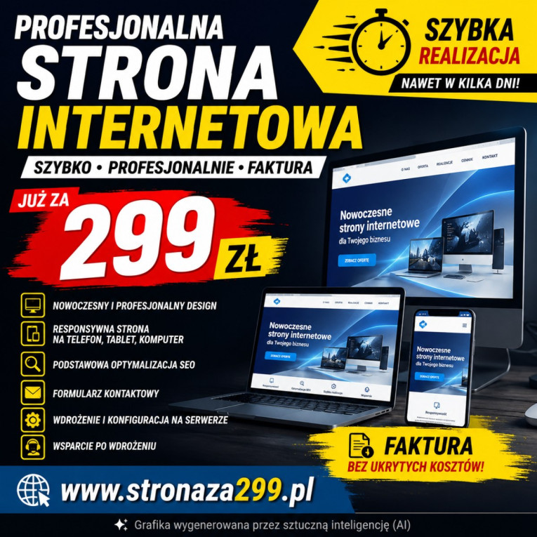 Tania strona internetowa...