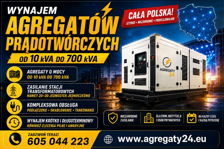 AGREGATY PRĄDOTWÓRCZE DO...