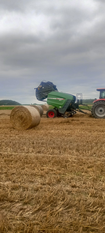 Słoma siano w belach